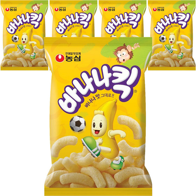 바나나킥, 118g, 5개