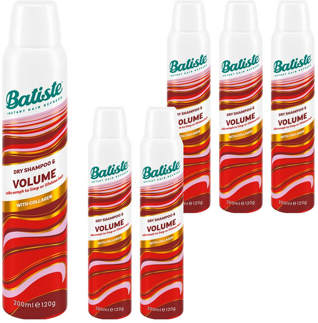 바티스트 드라이 샴푸 볼륨 HB, 200ml, 6개