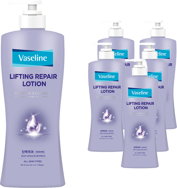애경바세린 리프팅 리페어 바디로션, 450ml, 6개