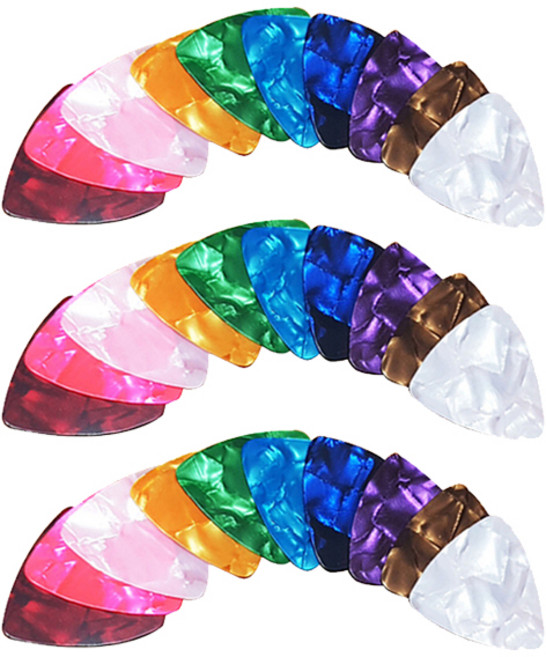 에닉스 트라이앵글 기타피크 랜덤발송, 50개