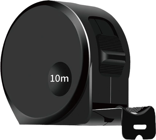 耐磨防摔鋼捲尺 Y954 25mm x 10m 390g 4個, 1組