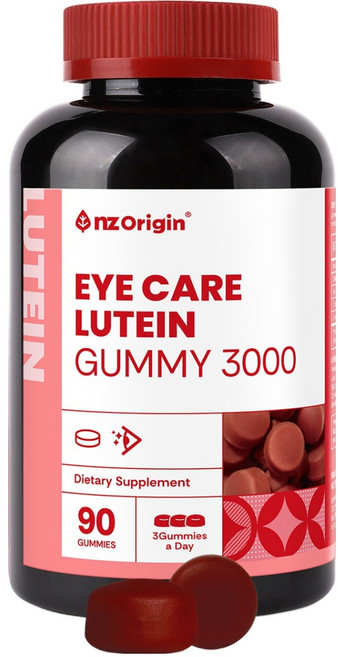 엔젯오리진 아이케어 루테인 구미 3000, 90정, 1개
