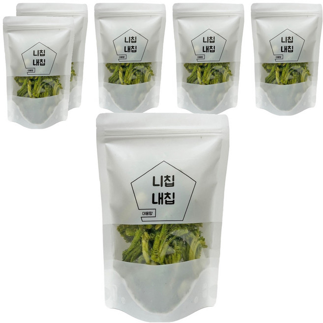 니칩내칩 건조 브로콜리, 60g, 6개