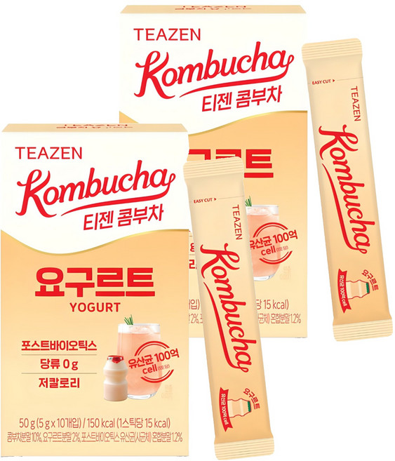 티젠 콤부차 요구르트, 5g, 10개입, 2개