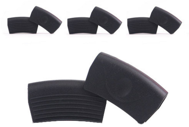 네이처안 실리콘 냄비손잡이 2p, 블랙, 4개