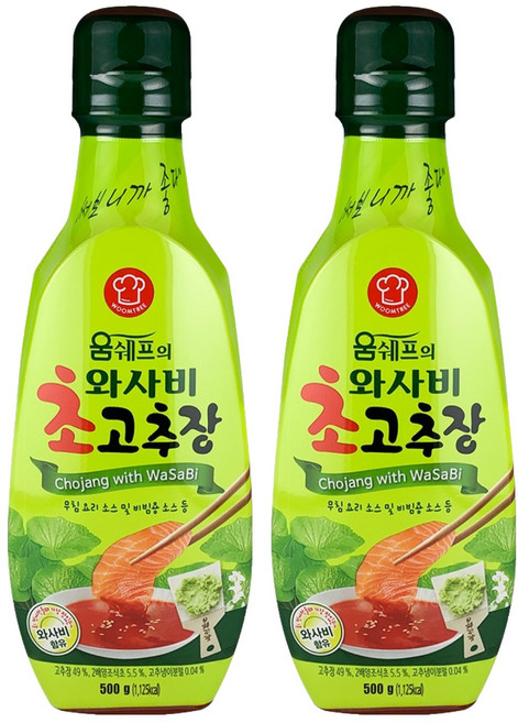움트리 와사비 초고추장, 500g, 2개