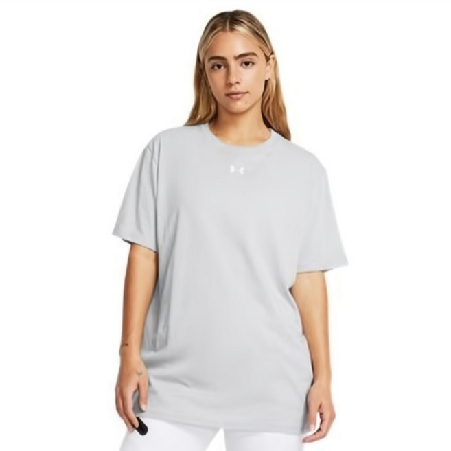 언더아머 여성용 UA 캠퍼스 오버사이즈 반팔 티셔츠 1387193