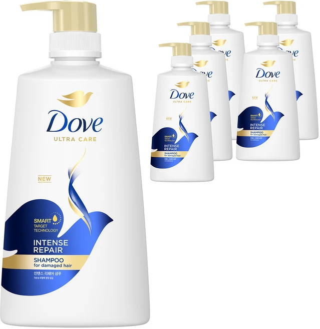 도브 인텐스 리페어 샴푸, 680ml, 6개 - 쿠팡