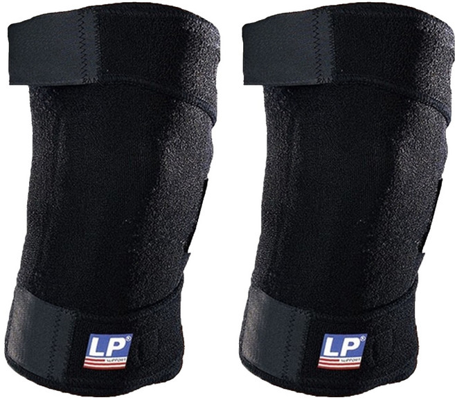 LP 包覆調整型膝部束套 support756-bk, 2個