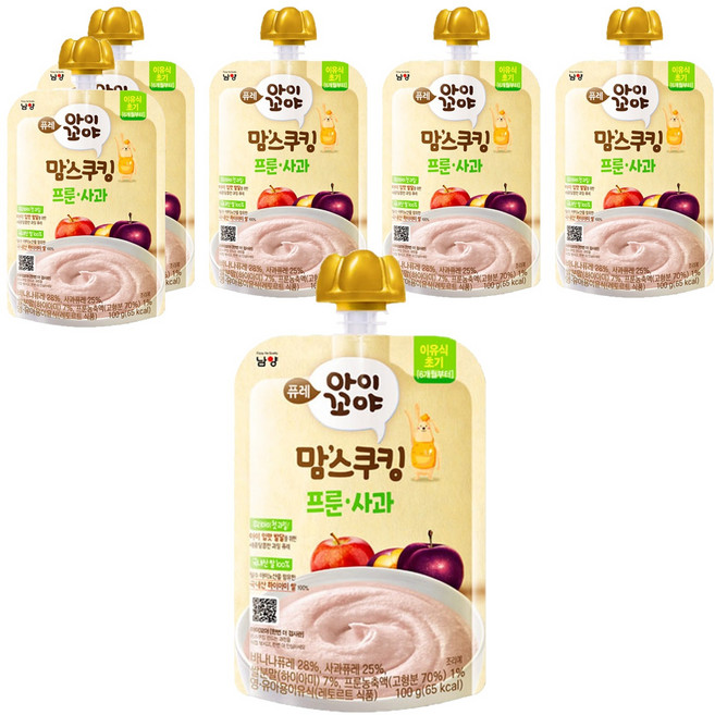 아이꼬야 맘스쿠킹 이유식 6개월부터, 100g, 6개