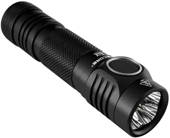 NITECORE 奈特科爾 E4K 4400流明 掌上小直筒 下一代EDC手電筒, 黑色, 1支