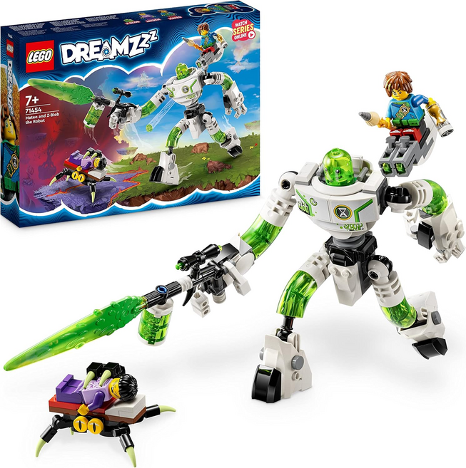 LEGO 71454 馬特歐和機器人綠魔球, 1盒, 混色