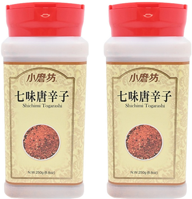小磨坊 七味唐辛子, 250g, 2瓶