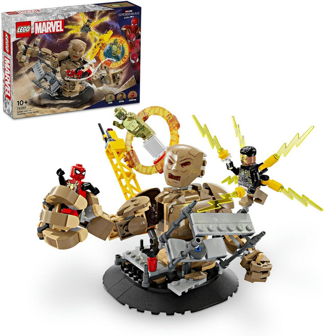 LEGO 76280 蜘蛛人 vs. 沙人:終局之戰 Spider-Man vs. Sandman: Final Battle, 1盒