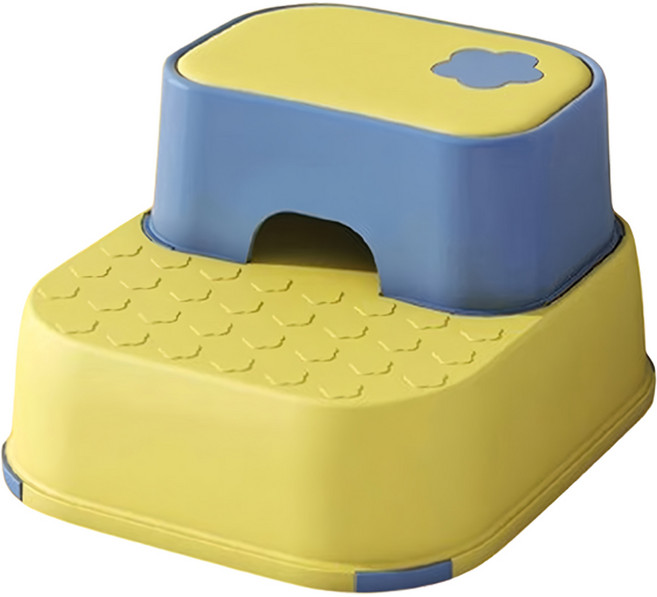 階梯椅 38 x 33 x 22cm, 黃藍黃色