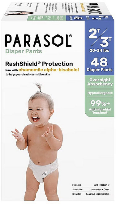 PARASOL Clear + DryTM新科技水凝果凍褲 20~34lbs, L, 48片