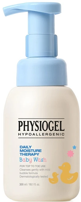 피지오겔 데일리 모이스쳐 테라피 베이비 탑투토 워시, 300ml, 1개 - 쿠팡