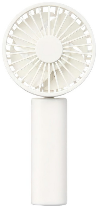 MUJI 無印良品 充電式輕巧型隨身風扇, MJ-HF2GL, 白色