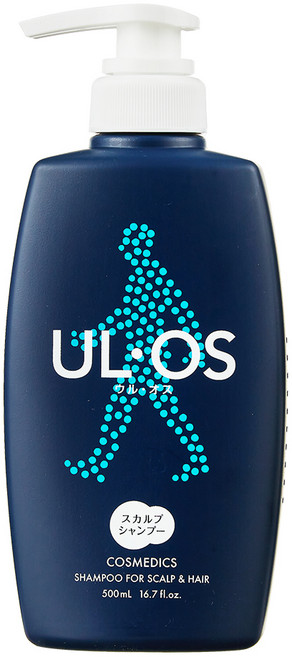 UL.OS 頭皮護理洗髮精, 500ml, 1入