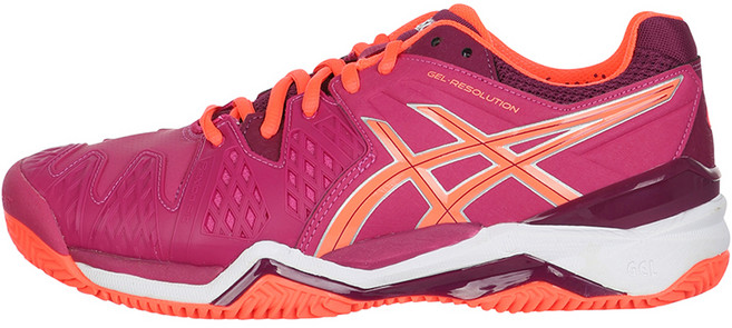 아식스 젤리솔루션6클레이 W 운동화 E553Y-2106