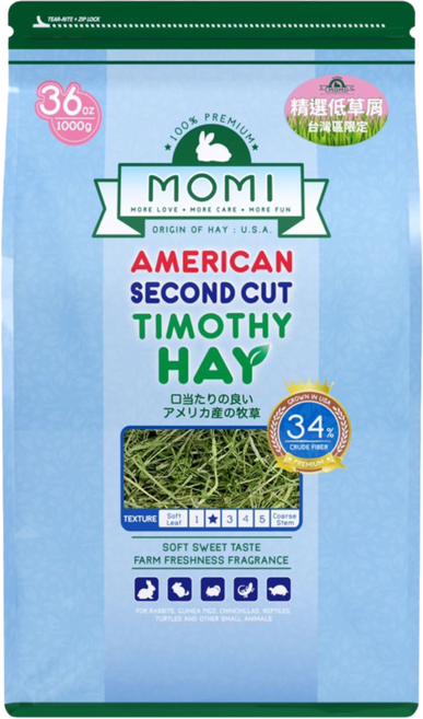 momi 摩米 美國提摩西草 二割, 1包, 1kg