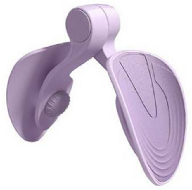 빼다 여성용 내전근 골반저근 운동기구, 퍼플