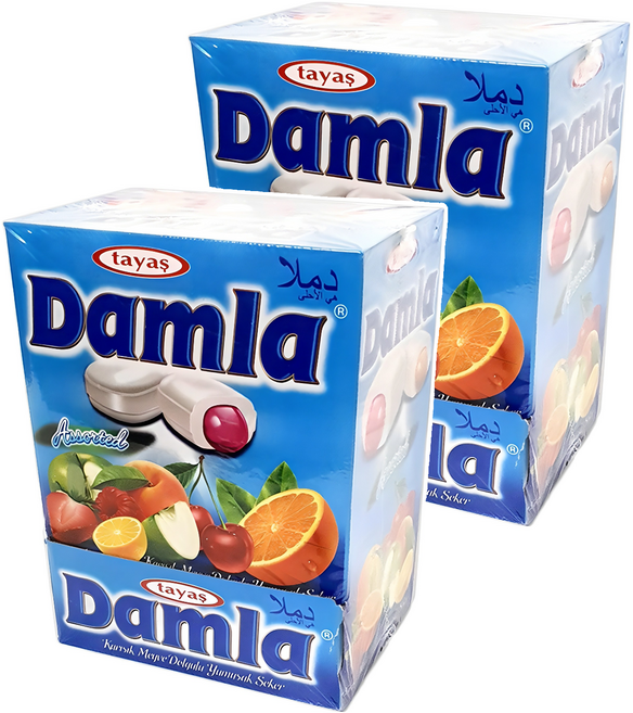 담라 어소티드 소프트캔디 블루, 2kg, 2개