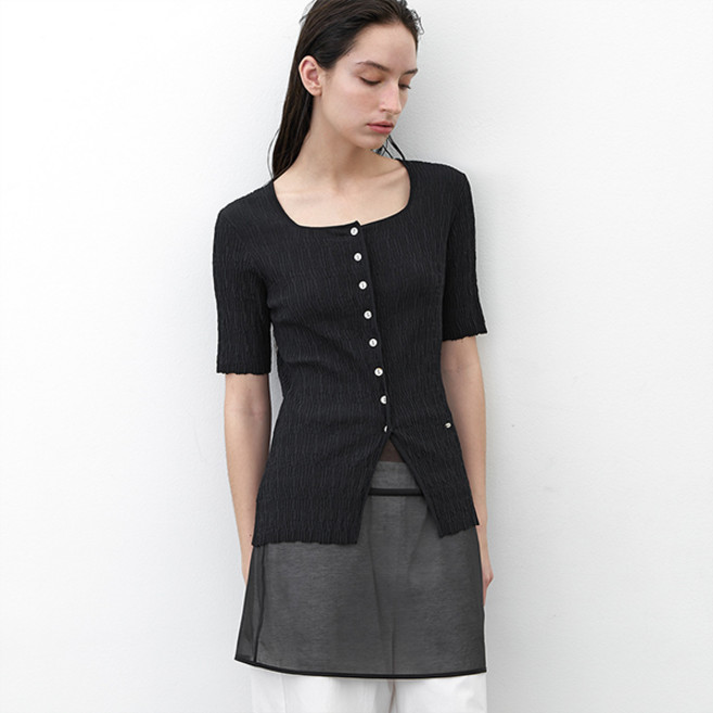 아틀리에나인 여성용 클레어 크리즈 가디건 CD-2207