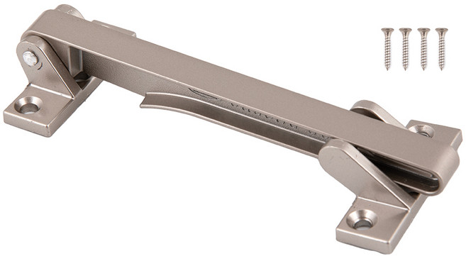 철물대장 안전고리 막대 그레이, 1개