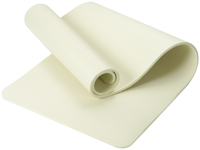 코멧 스포츠 NBR 요가매트 10mm, 크림 베이지, 1개