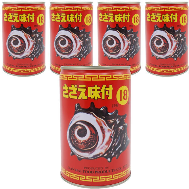 南海 調味螺肉罐頭, 420g, 5罐