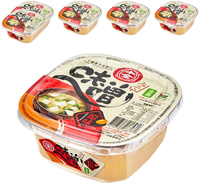 十全 原味味噌 500g 非基因改造黃豆, 6盒