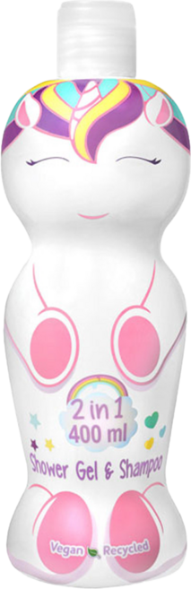 Eau My uNicorN 獨角獸 2合1 沐浴洗髮精, 400ml, 1瓶