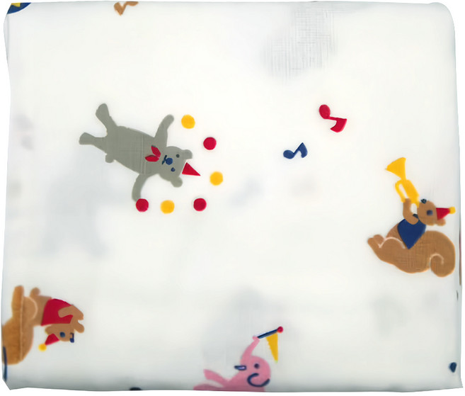 hiorie 日本桃雪 紗布浴巾 S001035007 269g, 小小馬戲團, 1條