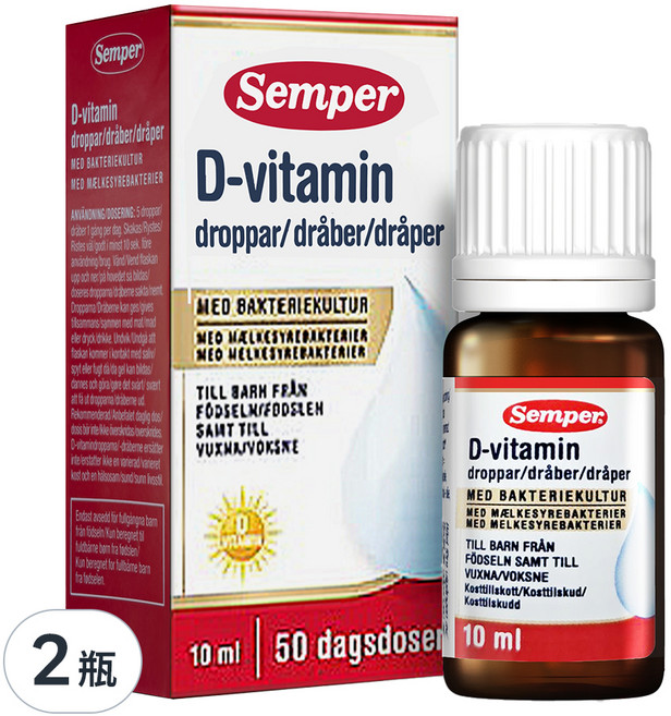 Semper BioGaia 嬰幼兒益生菌, 10ml, 2瓶