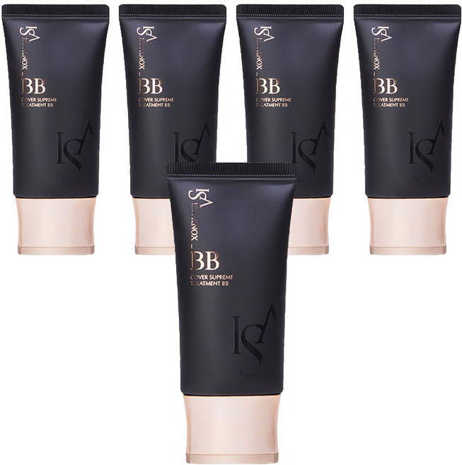 이자녹스 커버수프림 트리트먼트 비비크림 SPF50+ PA+++, 50ml, 5개