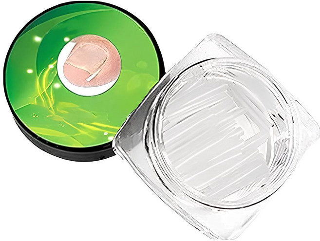 솜데이 파고드는 엄지 발톱 관리 도구 끼우는 스틱 투명 30p, 1개