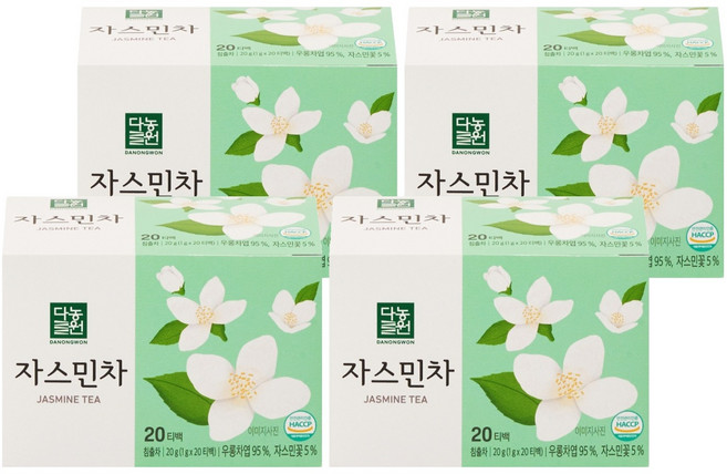 다농원 자스민차, 1g, 20개입, 4개