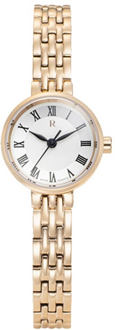 ROMANSON R Renata 圓形女士金屬手錶 RWRMLL1B2600RGWH0 + 禮品包裝