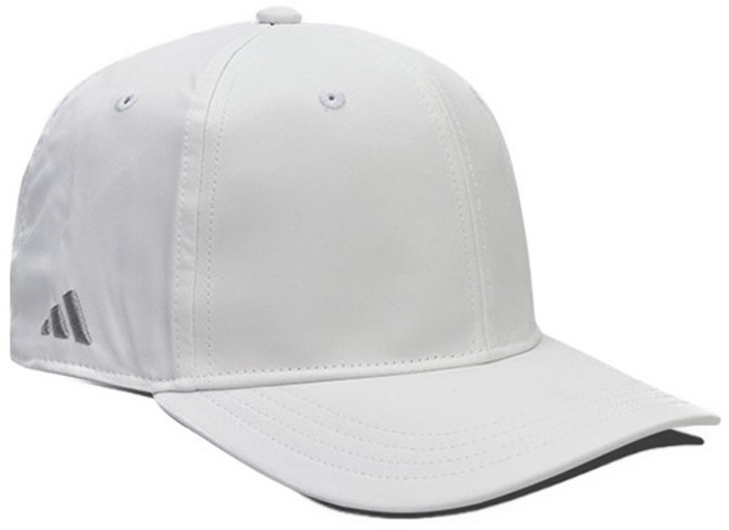 아디다스 남성용 3ST 빅 로고 캡, 화이트, 1개