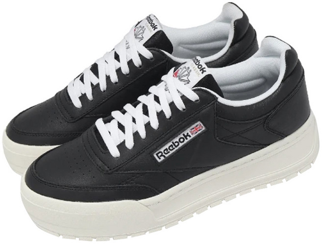 Reebok 銳步 Club C Megacourt 厚底復古情侶鞋