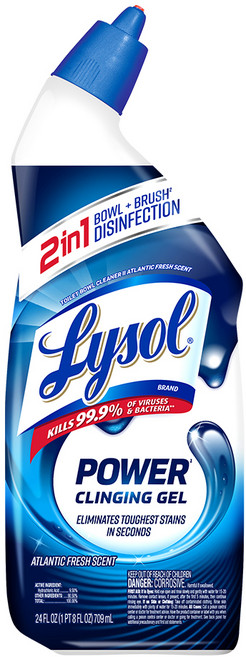 Lysol 來舒 強效潔廁液 強力凝膠, 709ml, 1瓶