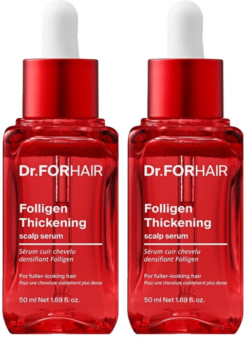 Dr.FORHAIR 頭頂脫髮安瓶 Poligen 增髮頭皮精華液, 50ml, 2個