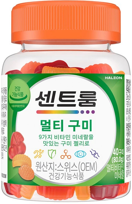 센트룸 멀티 구미 비타민, 40정, 1개 - 쿠팡