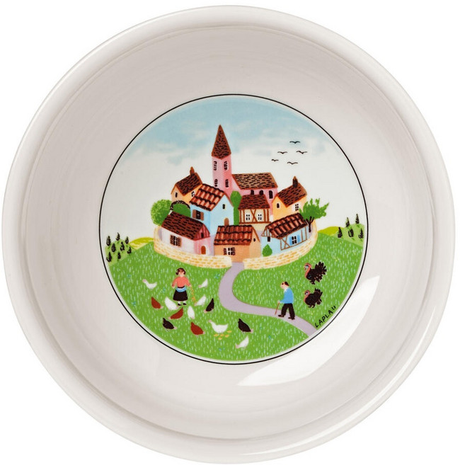 빌레로이앤보흐 디자인나이프 수프 시리얼 보울 13cm, 혼합색상, 1개