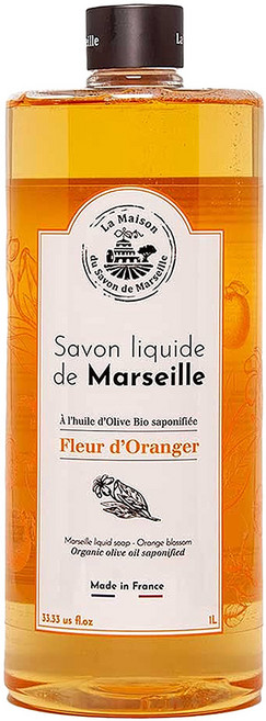 La Maison 馬賽皂之家 優雅橙花古法液體馬賽皂, 1L, 1瓶