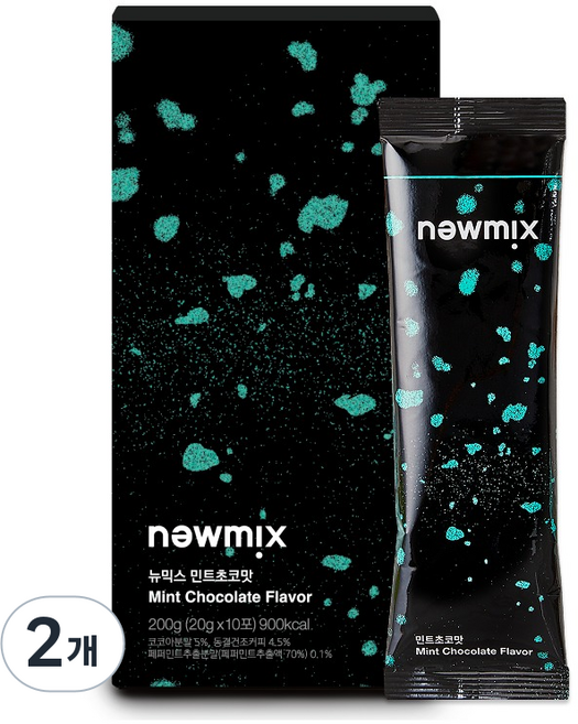 뉴믹스 민트초코맛 믹스커피, 20g, 10개입, 2개