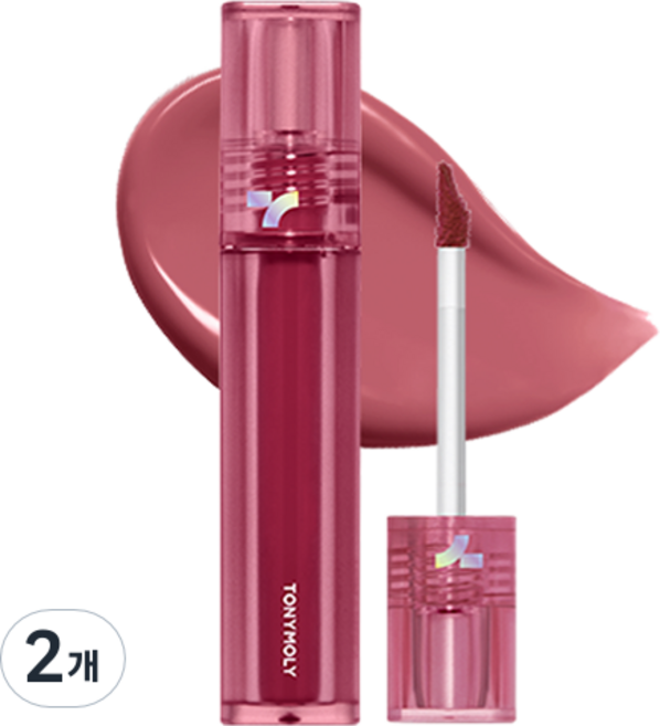 토니모리 퍼펙트 립스 쇼킹 립틴트, N10 모브 쇼킹, 2개