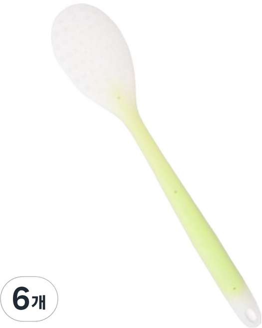 EORIN 矽膠按摩棒, 綠色, 6個