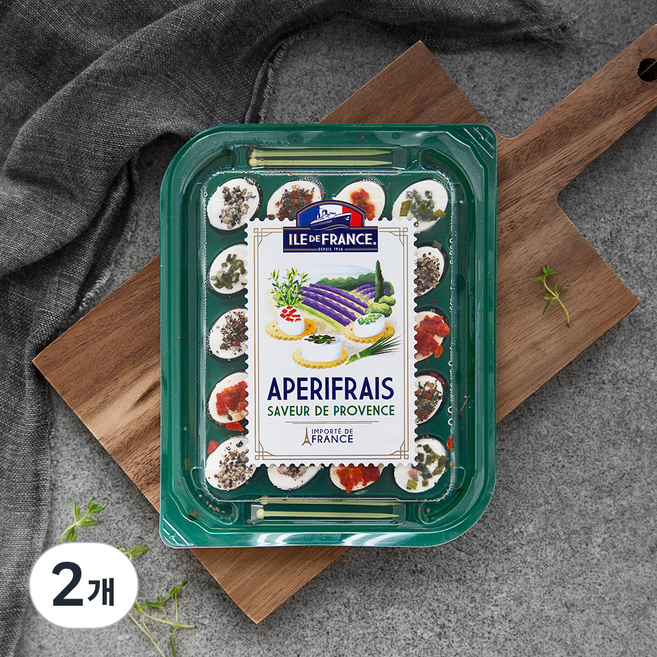 일드프랑스 아페리프레 사뵈르 프로방스치즈, 100g, 1개입, 2개